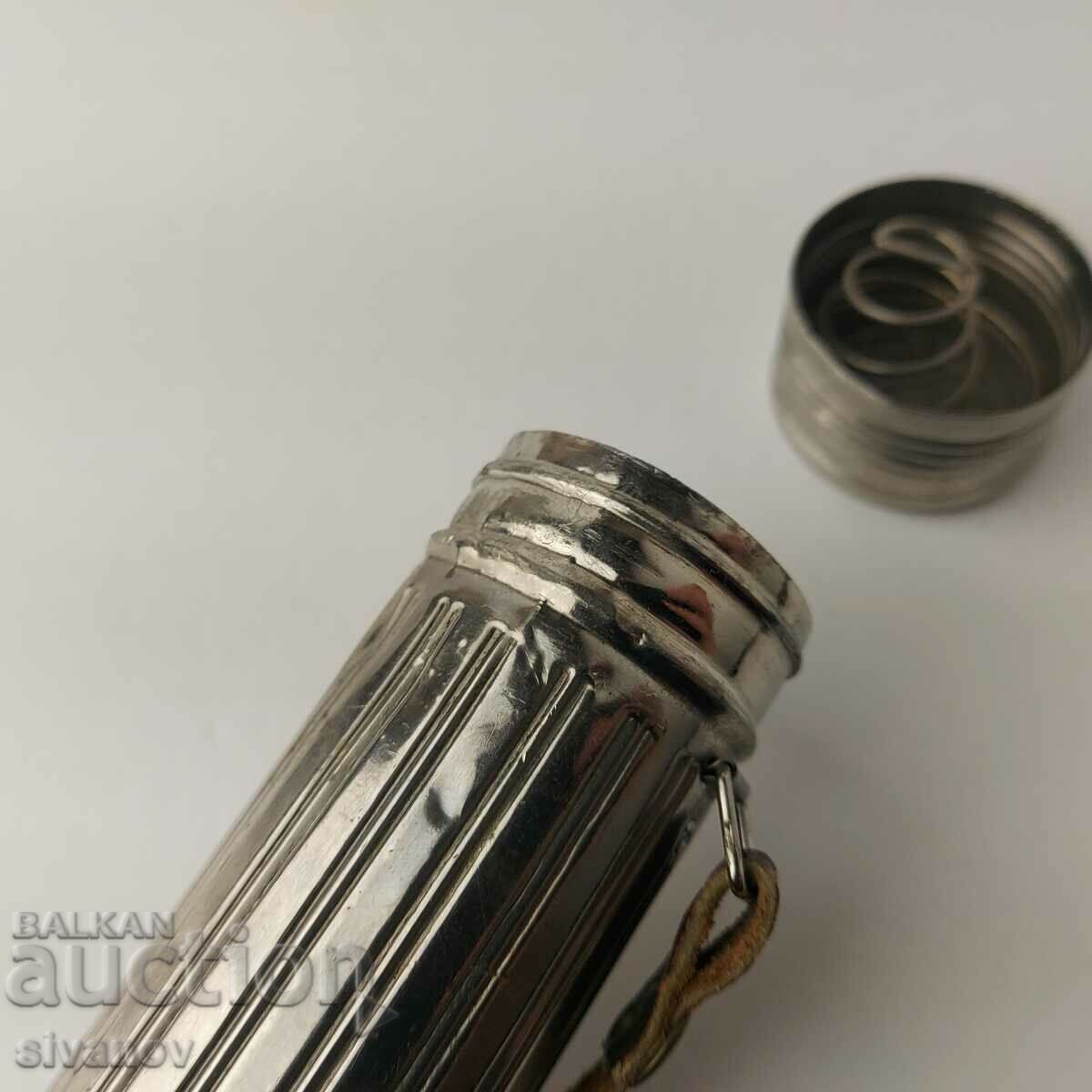 Licitație Lantern metalic vechi CFL SUN-RAY Polonia #5551 Licitație Lantern metalic vechi CFL SUN-RAY Polonia #5551