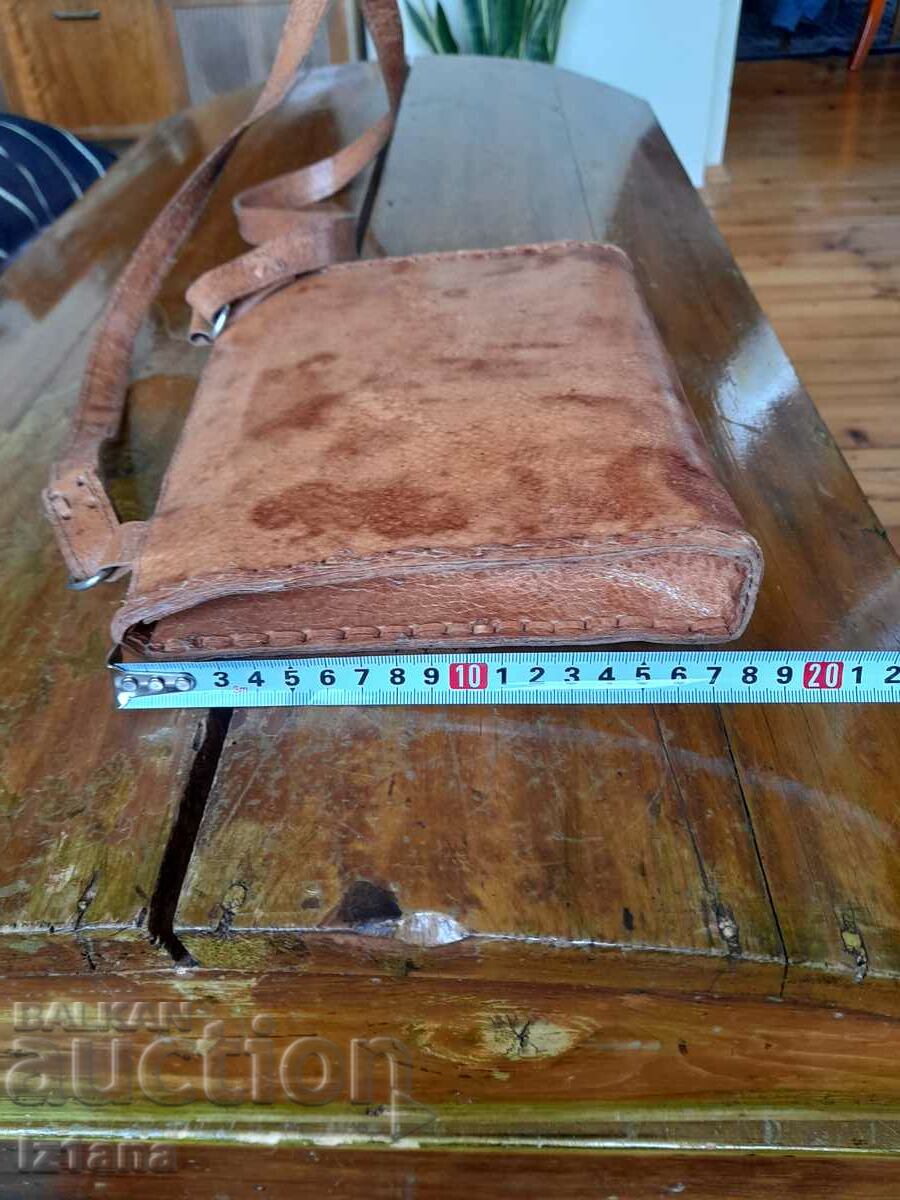 Geantă din piele bătrână - 6