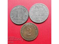 Germany-lot 3 coins