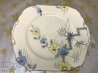 Old porcelain plate