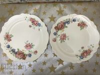 Old porcelain plates