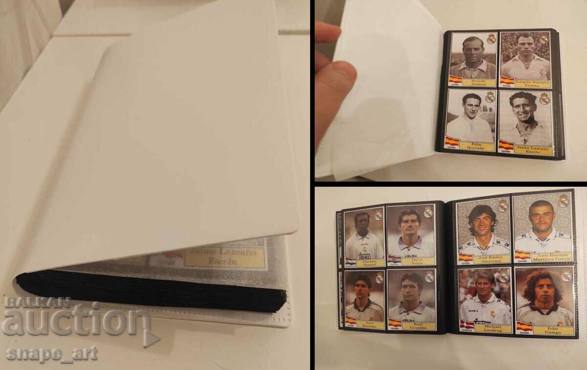 За колекционери: Албум със 160 картички на Реал Мадрид