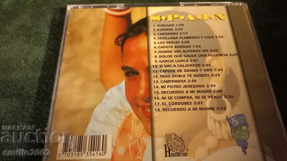 Auction Audio CD Spain Auction Audio CD Spain