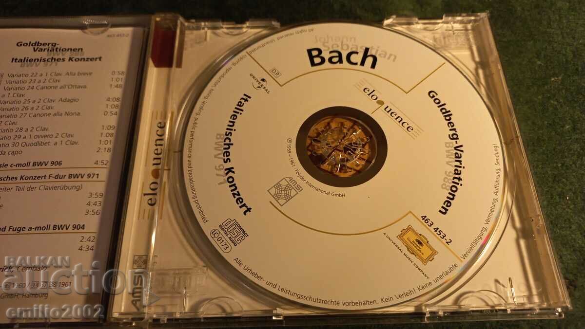 CD ήχου Bach με τιμή 2.99 BGN | € 1.53 CD ήχου Bach με τιμή 2.99 BGN | € 1.53