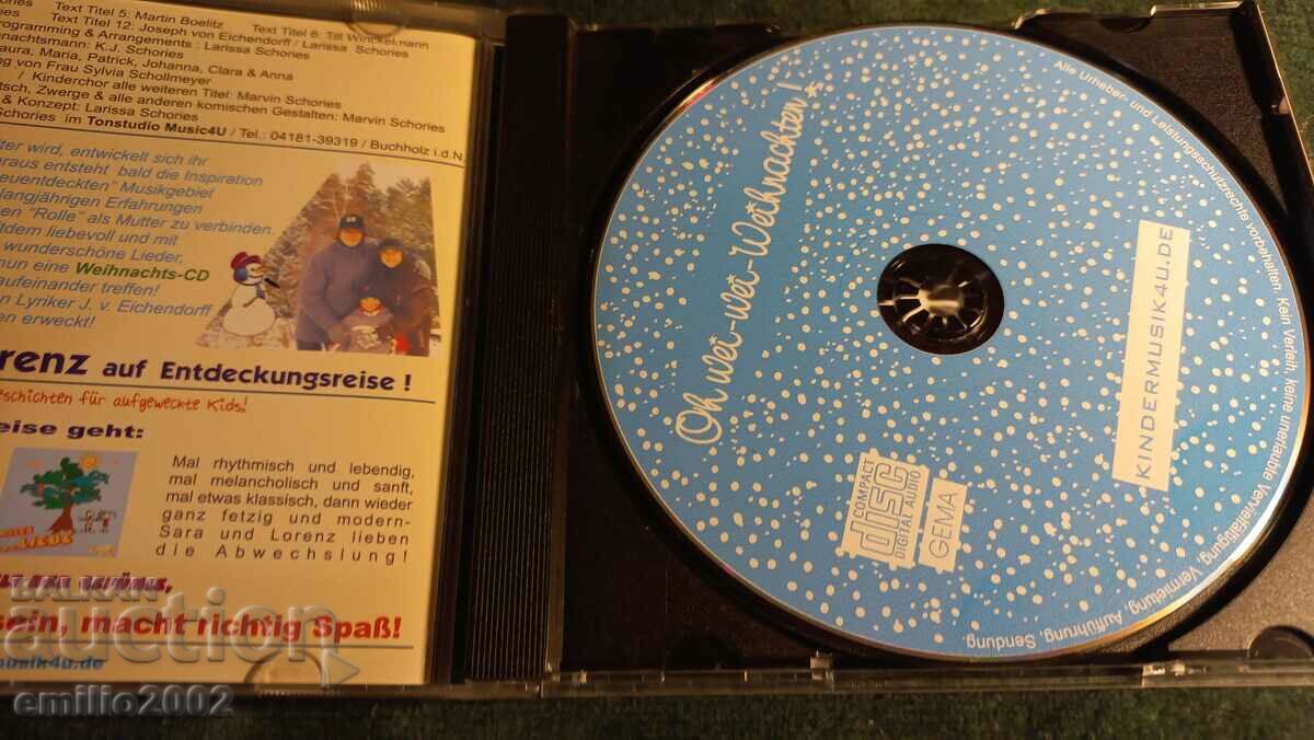 CD ήχου Χριστουγεννιάτικα κάλαντα με τιμή 2.99 BGN | € 1.53 CD ήχου Χριστουγεννιάτικα κάλαντα με τιμή 2.99 BGN | € 1.53