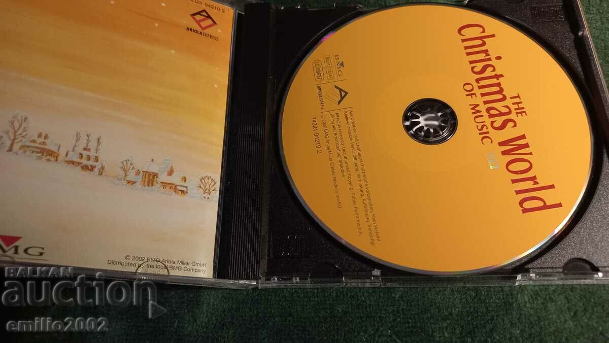 Audio CD Christmas Around the World with price 2.99 BGN | € 1.53 Audio CD Christmas Around the World with price 2.99 BGN | € 1.53