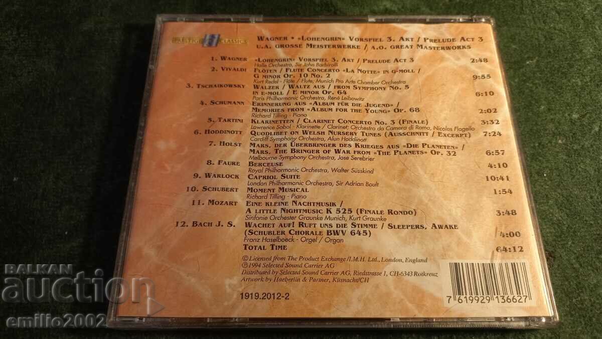 Auction  Audio CD Wagner