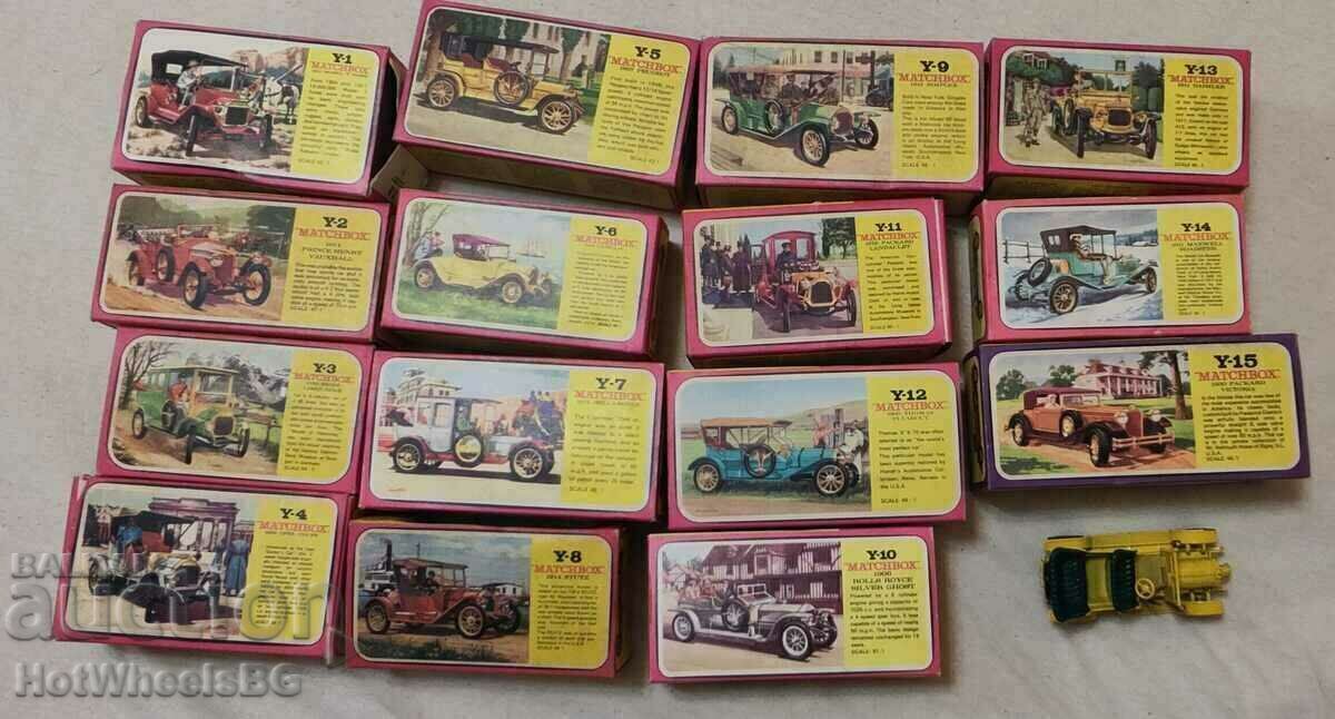 Matchbox Yesteryear set of 15 pieces +1 with price 219.00 BGN | € 111.97 Matchbox Yesteryear set of 15 pieces +1 with price 219.00 BGN | € 111.97