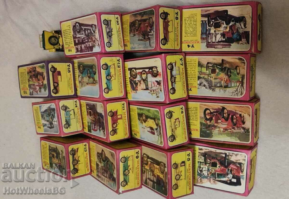 Delivery of Matchbox Yesteryear set of 15 pieces +1 Delivery of Matchbox Yesteryear set of 15 pieces +1