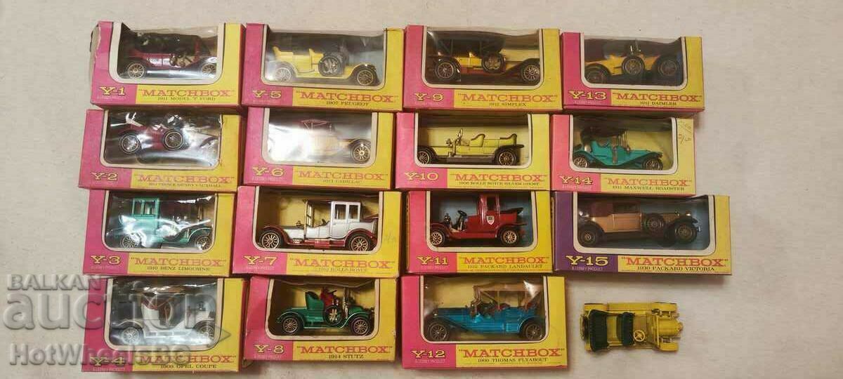 Matchbox Yesteryear set of 15 pieces +1 Matchbox Yesteryear set of 15 pieces +1