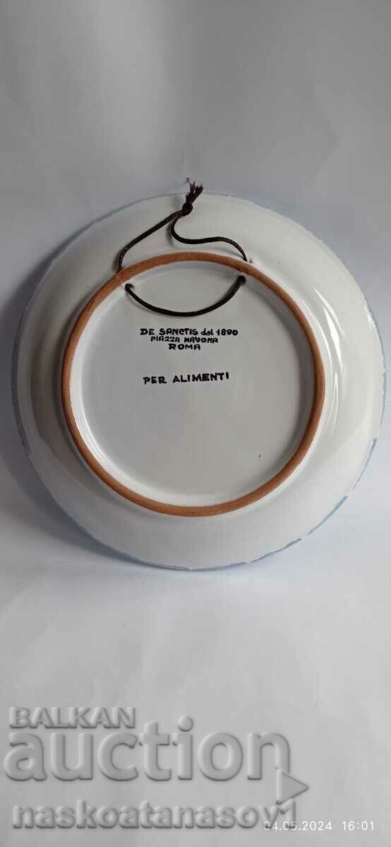 Collectible porcelain wall plate with price 15.00 BGN | € 7.67