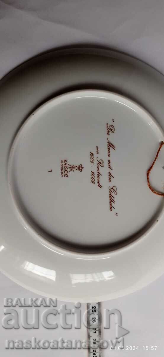 Παράδοση Συλλεκτική πορσελάνινη πλάκα τοίχου Παράδοση Συλλεκτική πορσελάνινη πλάκα τοίχου