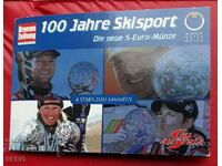 Αυστρία - "100 χρόνια σκι" - 5 ευρώ 2005