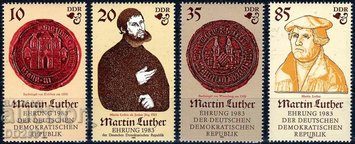 Германия ГДР 1982 - Мартин Лутер MNH