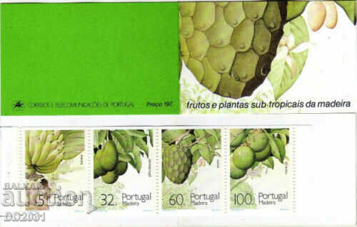 Μαδέρα /Πορτογαλία/1990 - κάρτα με φρούτα