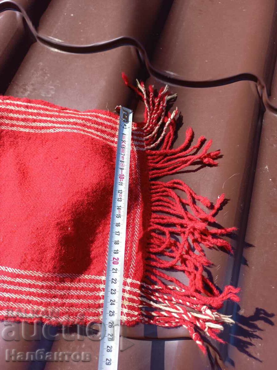 OLD WOOL RED BELT WEAR with price 400.00 BGN | € 204.52