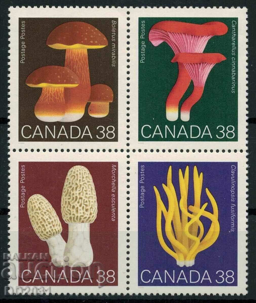 Canada 1989 - mushrooms MNH