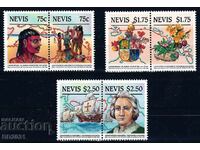 Nevis 1986 - Columbus Ships MNH