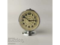 Interesting old alarm clock Slava 11 stones USSR works #5556