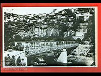 TRAVELED CARD VELIKO TARNOVO BRIDGE over YANTRA - 1935