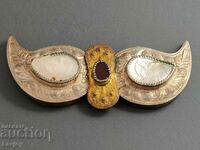 Silver authentic Pafta Mother-of-pearl and Gilding
