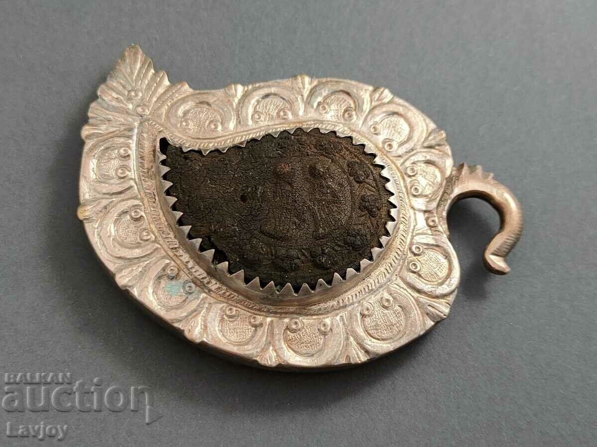 Delivery of Silver Authentic Pafta Religious Scene Delivery of Silver Authentic Pafta Religious Scene