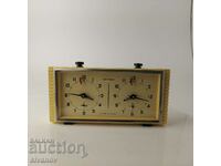 Interesant vechiul ceas de șah Jantar Jantar Funcționează #5559