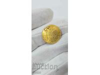 Τουρκικό, οθωμανικό χρυσό νόμισμα 14 καρατίων