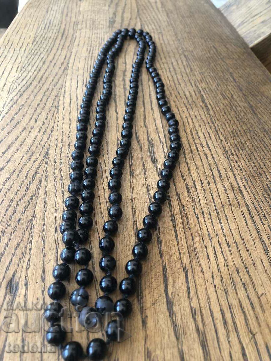 BLACK PEARL NECKLACE - EXCELLENT