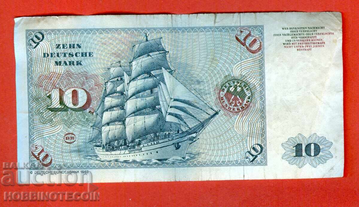 GERMANY 10 Marks - Emission - issue 1980 - 4 with price 19.53 BGN | € 9.99 GERMANY 10 Marks - Emission - issue 1980 - 4 with price 19.53 BGN | € 9.99