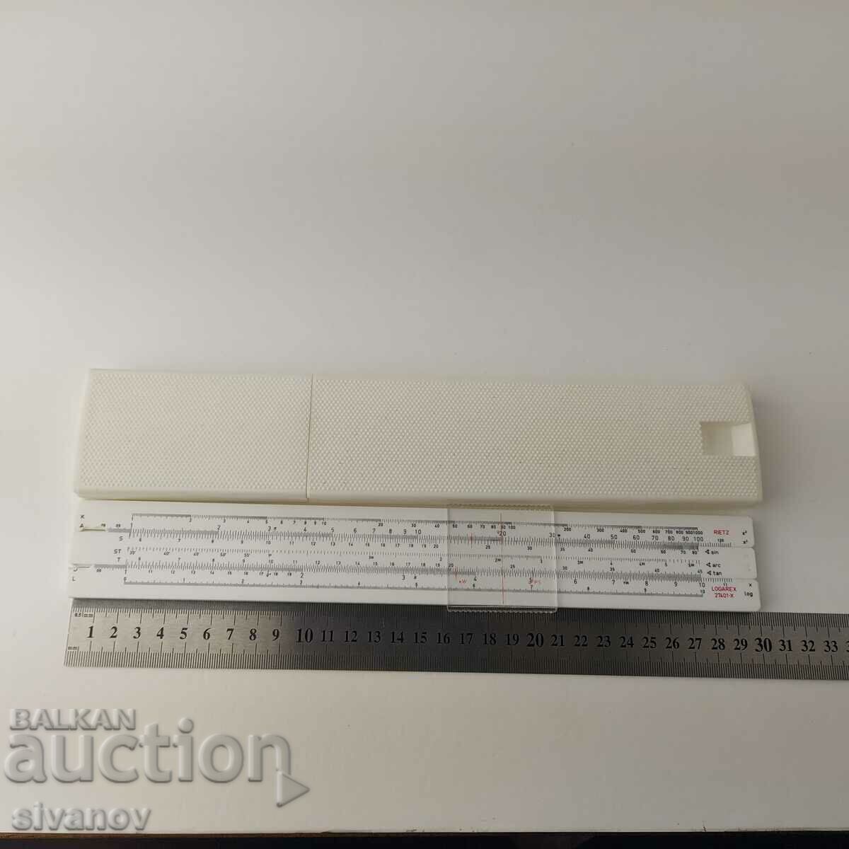Old logarithmic line Logarex LOGAREX 27401-X RIETZ#5561 - 7