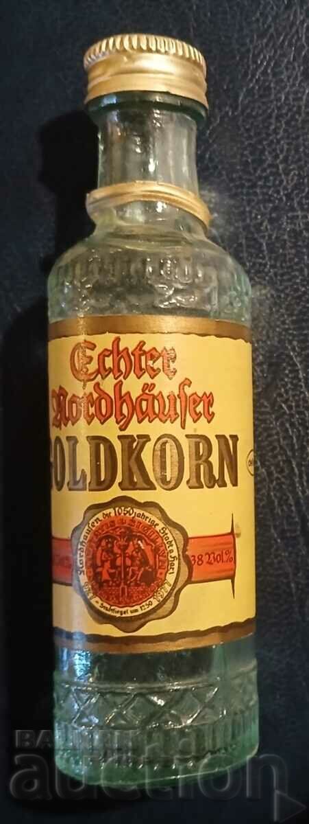 Old Goldkorn alcohol bottle/cartridge
