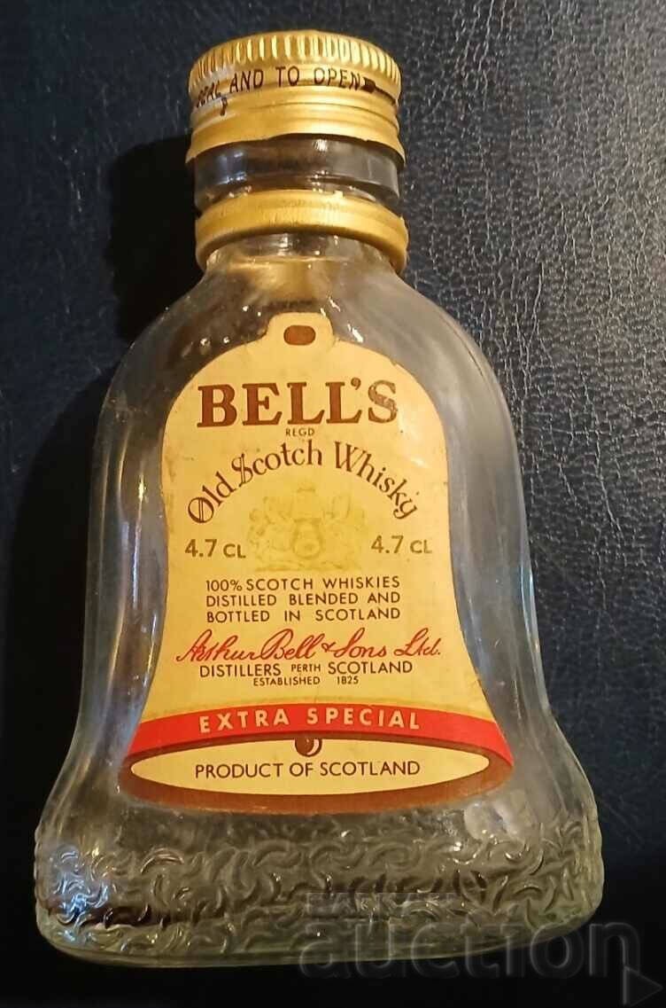 Стара бутилка/патронче алкохол Уиски