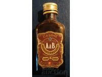 Old bottle/cartridge of Casoni A&B alcohol (liqueur)