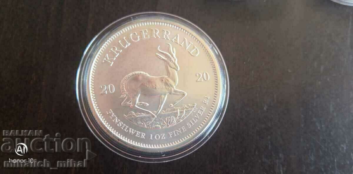 ARGINT 1 OZ KRUGERRAND 2020 KRUGERRAND KRUGERAND KRUGERRAND