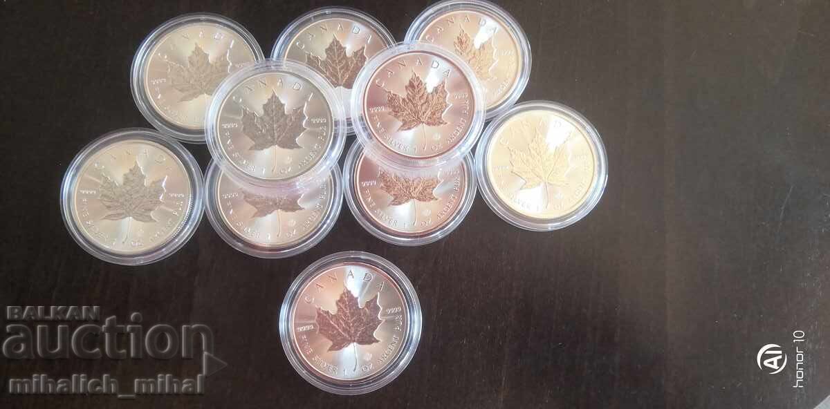 SILVER 1 OZ CANADIAN MALE AF 2020 1 OUNCE