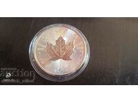 SILVER 1 OZ CANADIAN MAPLE LEAF 2020 1 UNCIA