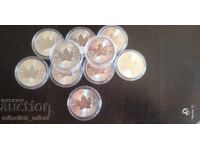 SILVER 1 OZ CANADIAN MAPLE LEAF 2020 1 OUNCE