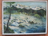 Painting - oil, canvas, signature - Petar Yankov - Pezzo, 56x42 cm.