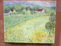 Painting, oil, canvas, 28x22 cm.