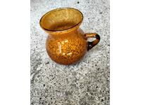 Ръчно издухвана кехлибарена стомна