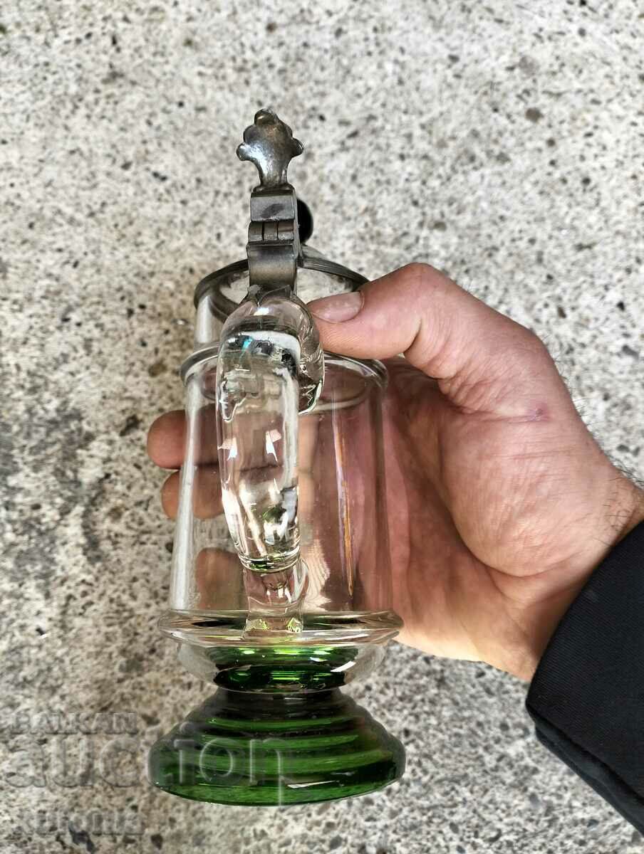 A glass mug - 5 A glass mug - 5