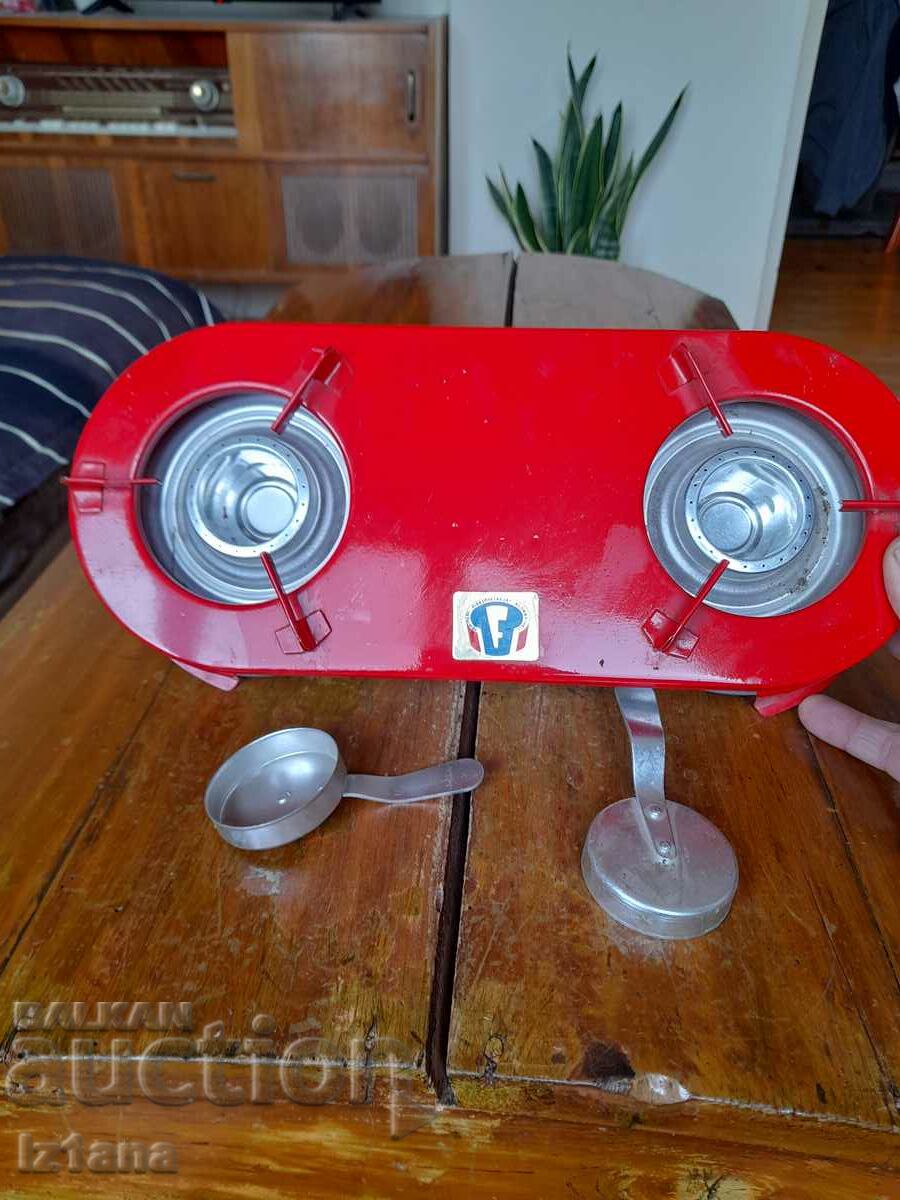 Δημοπρασία Παλιά σόμπα αλκοόλ, δεξαμενή αλκοόλ