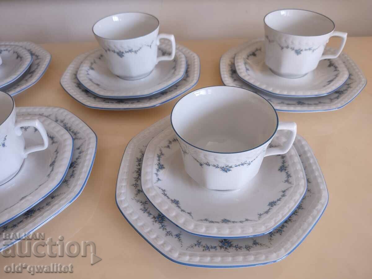 Delivery of Porcelain tea/coffee service, for 6 people, Germany 1989 Delivery of Porcelain tea/coffee service, for 6 people, Germany 1989