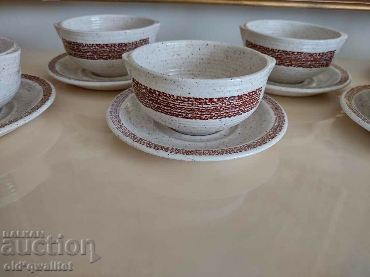 Muesli/soup/dessert service for 6, England Churchill - 7 Muesli/soup/dessert service for 6, England Churchill - 7