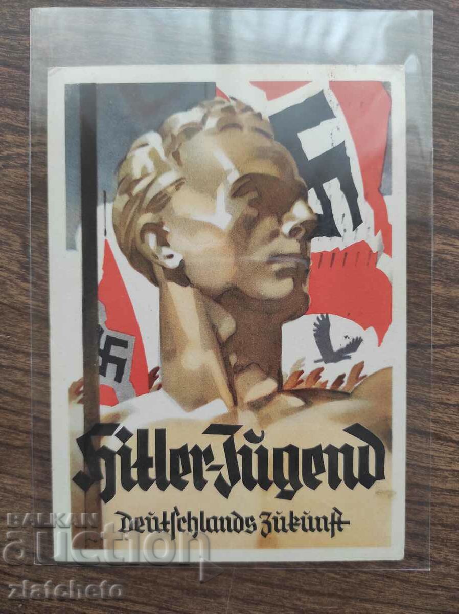 Стара картичка Германия 3-ти райх