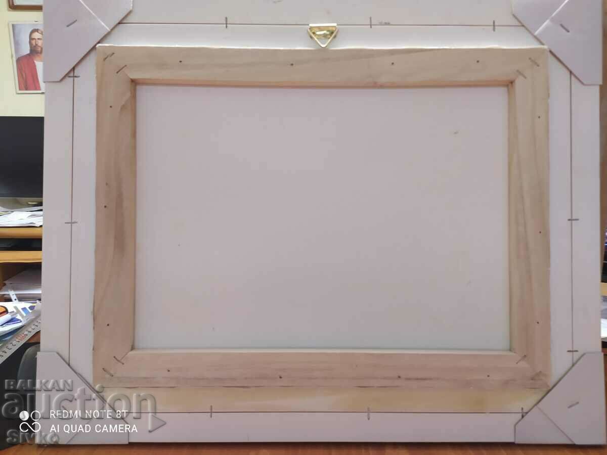 Delivery of Painting oil canvas waterfall river Delivery of Painting oil canvas waterfall river