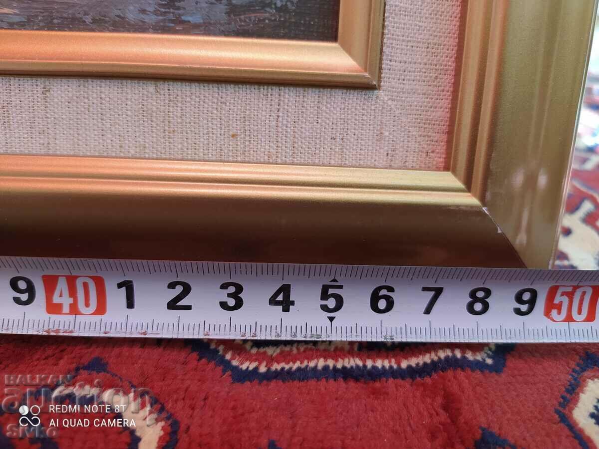 Painting oil canvas mexican landscape with price 29.99 BGN | € 15.33 Painting oil canvas mexican landscape with price 29.99 BGN | € 15.33