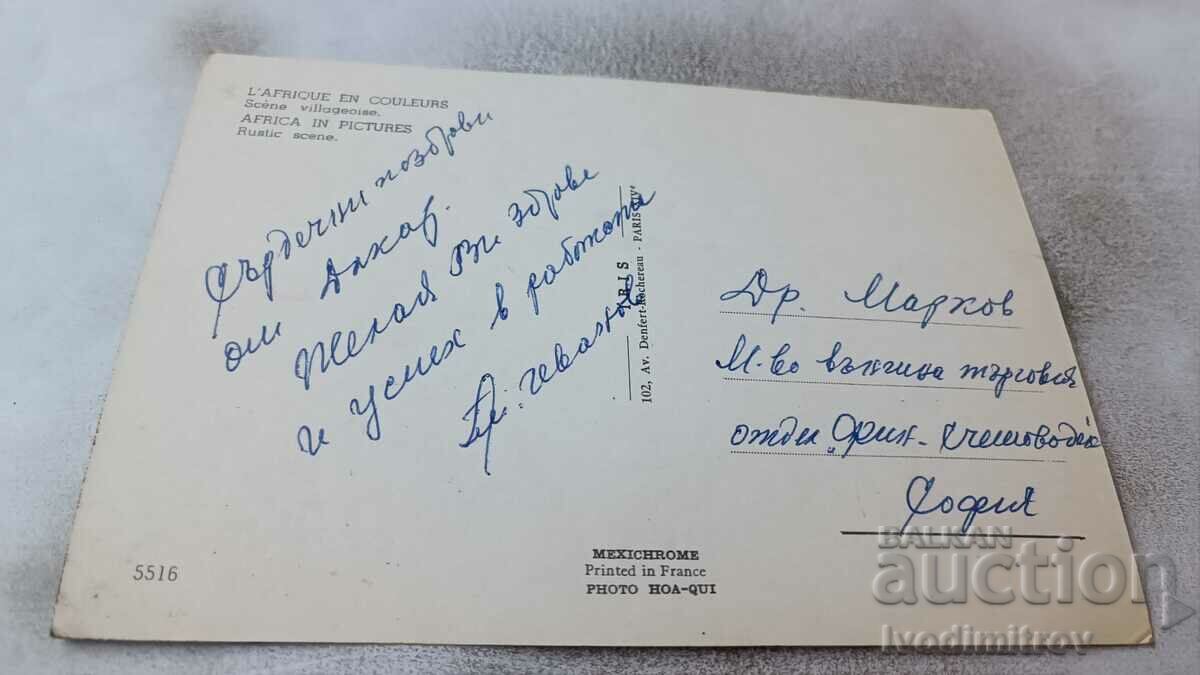 Postcard Afrika in Pictures Rustic Scene with price 0.95 BGN | € 0.49 Postcard Afrika in Pictures Rustic Scene with price 0.95 BGN | € 0.49