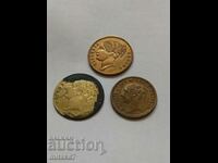Set of tokens/tokens with face of Queen Victoria